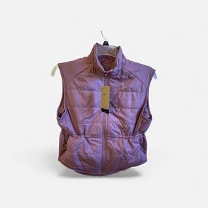 Nike Women’s Therma-FIT Swift Running Vest- mauve/dusty pink NWT ***